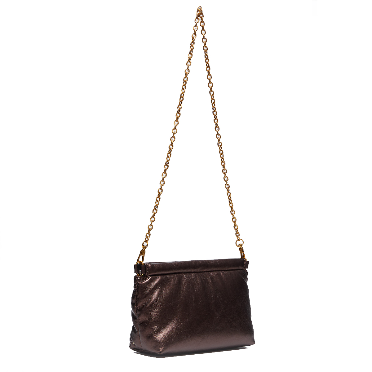 Liu Jo Pochette Glossy con strass Brown Stone Met. - 4 Liu Jo Pochette Glossy con strass Brown Stone Met. - 4