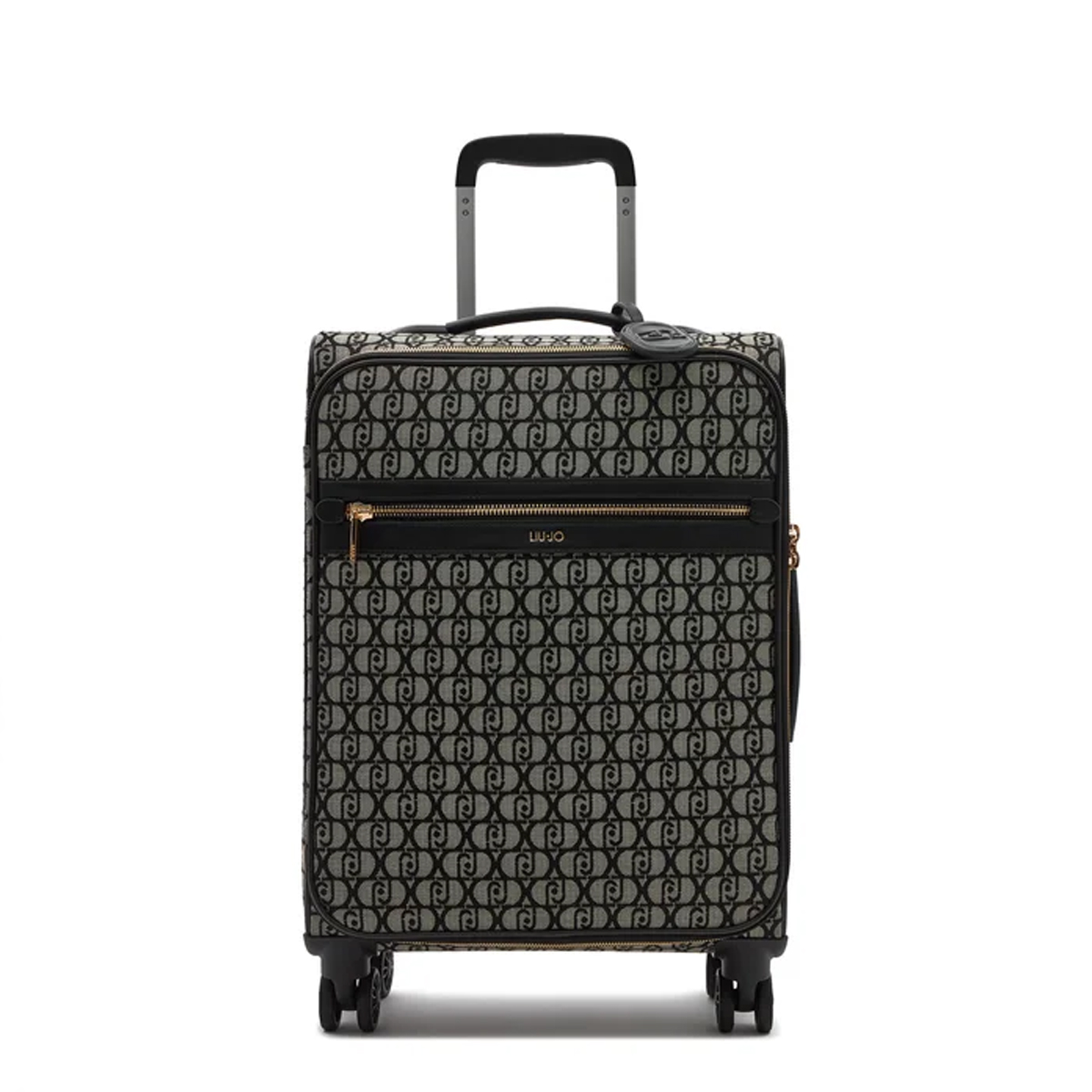 Liu Jo Trolley Cabina Jacquard Nero - 1 Liu Jo Trolley Cabina Jacquard Nero - 1