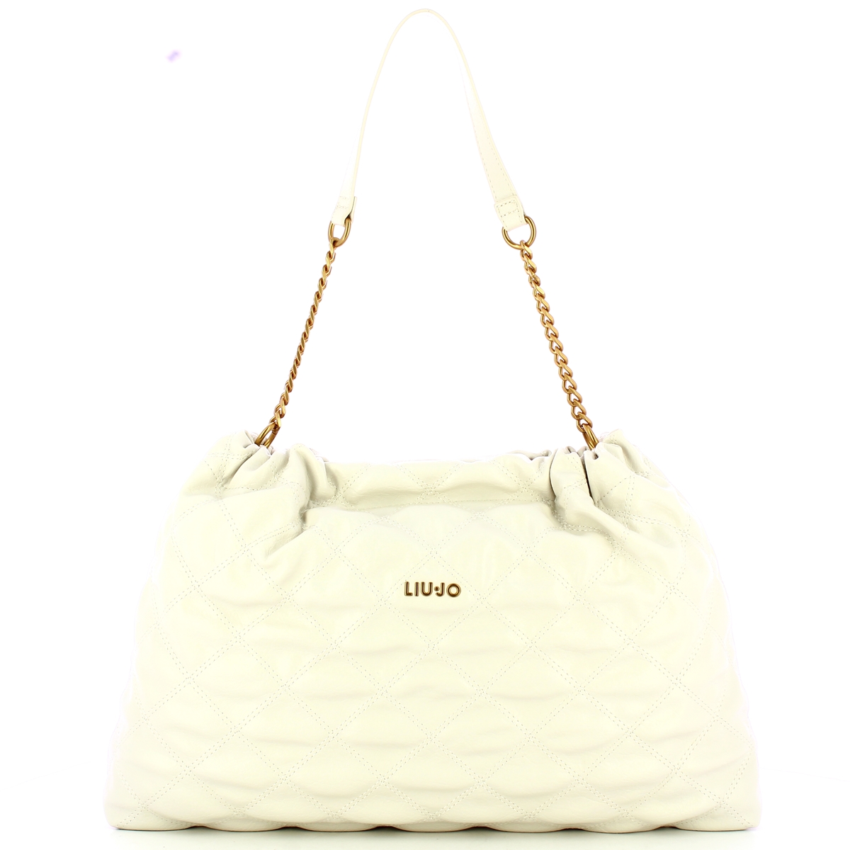 Liu Jo Hobo bag grande trapuntata Cream - 1 Liu Jo Hobo bag grande trapuntata Cream - 1