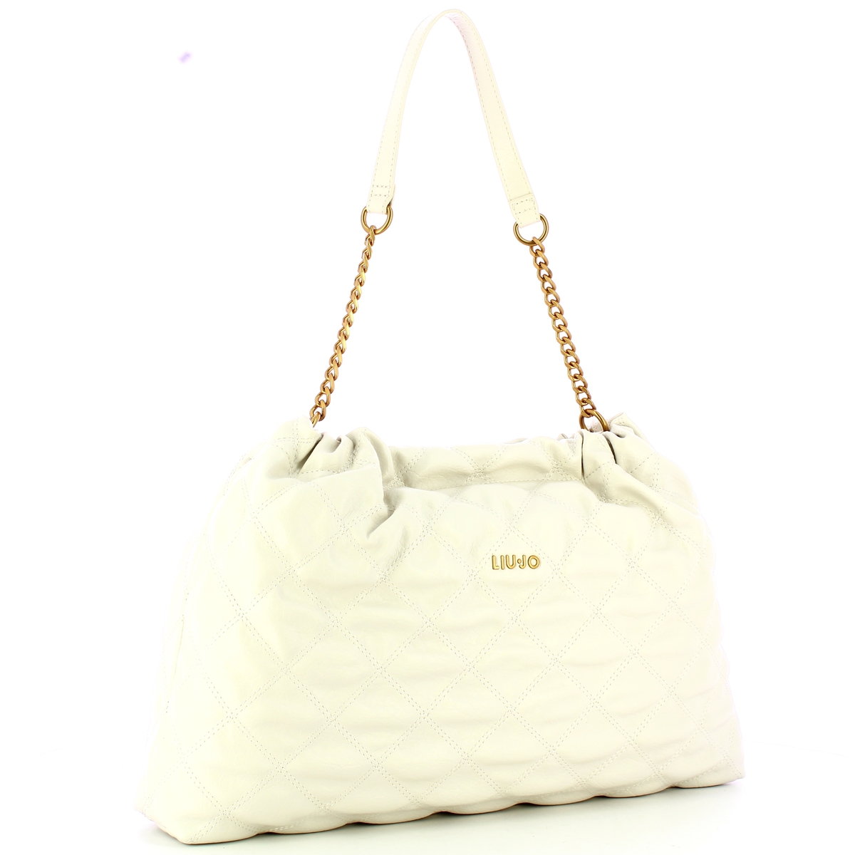Liu Jo Hobo bag grande trapuntata Cream - 2 Liu Jo Hobo bag grande trapuntata Cream - 2