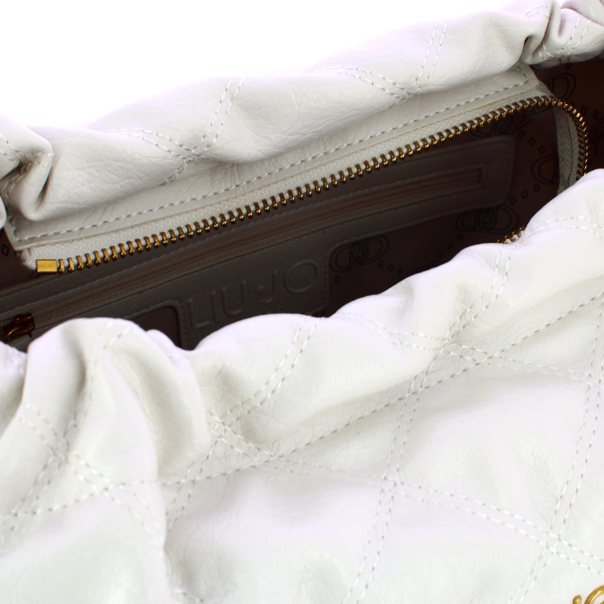 Liu Jo Hobo bag grande trapuntata Cream - 4 Liu Jo Hobo bag grande trapuntata Cream - 4