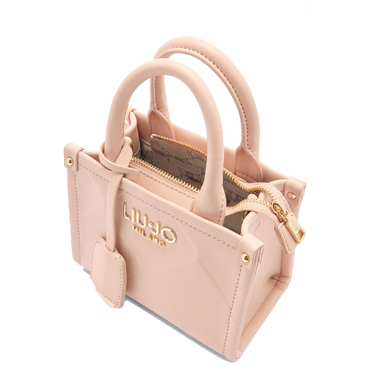 Liu Jo Mini Shopping bag Cipria - 4 Liu Jo Mini Shopping bag Cipria - 4