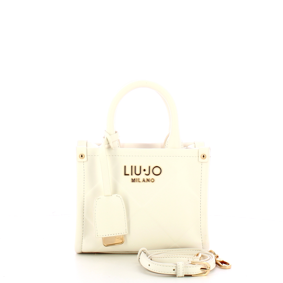 Liu Jo Mini Shopping bag Off White - 4 Liu Jo Mini Shopping bag Off White - 4