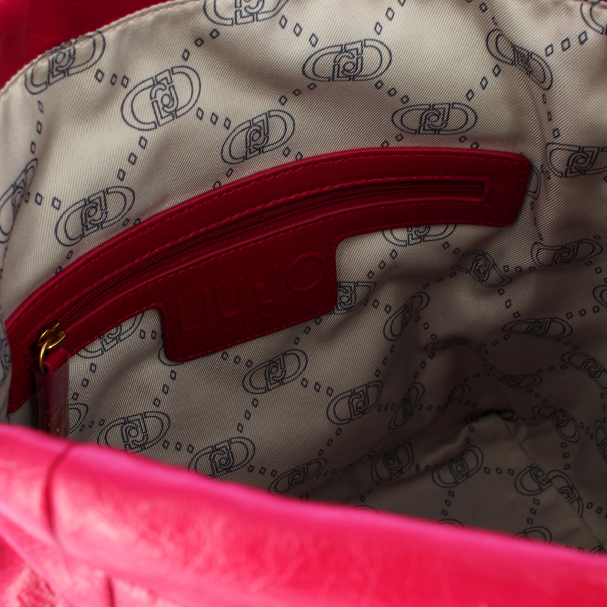 Liu Jo Basket Bag trapuntata Rosso Pompeiano - 4 Liu Jo Basket Bag trapuntata Rosso Pompeiano - 4