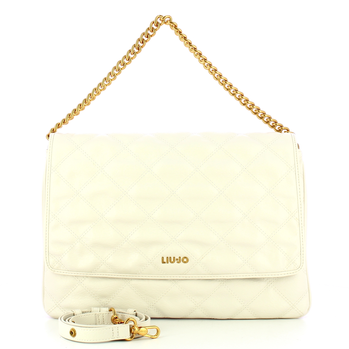Liu Jo Borsa a spalla quilted Cream - 4 Liu Jo Borsa a spalla quilted Cream - 4