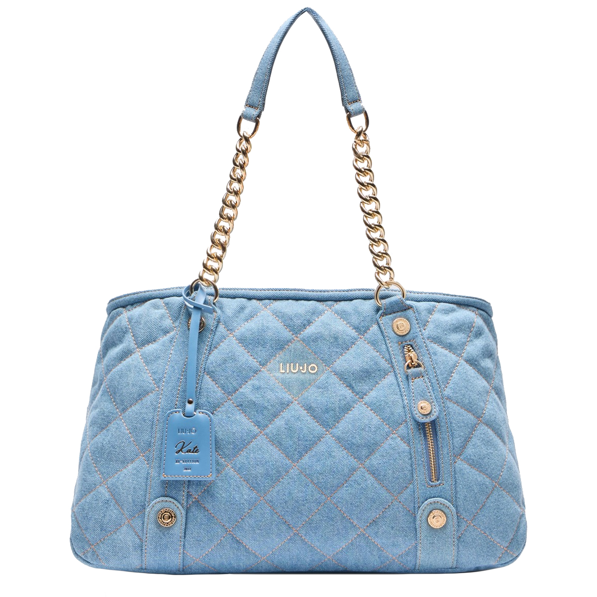 Liu Jo Borsa a mano trapuntata Denim - 1 Liu Jo Borsa a mano trapuntata Denim - 1