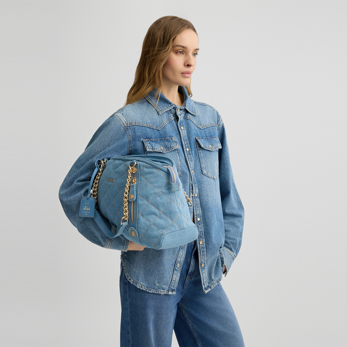 Liu Jo Borsa a mano trapuntata Denim - 2 Liu Jo Borsa a mano trapuntata Denim - 2
