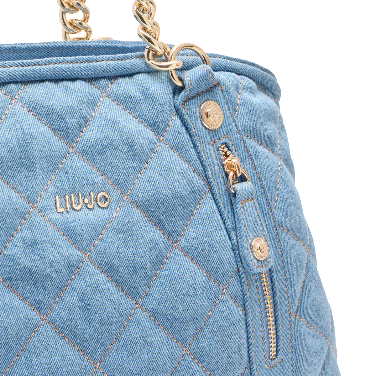 Liu Jo Borsa a mano trapuntata Denim - 4 Liu Jo Borsa a mano trapuntata Denim - 4
