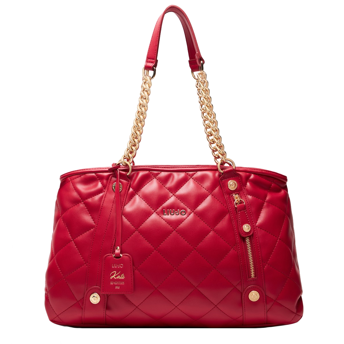 Liu Jo Borsa a mano trapuntata Rosso Pompeiano - 1 Liu Jo Borsa a mano trapuntata Rosso Pompeiano - 1