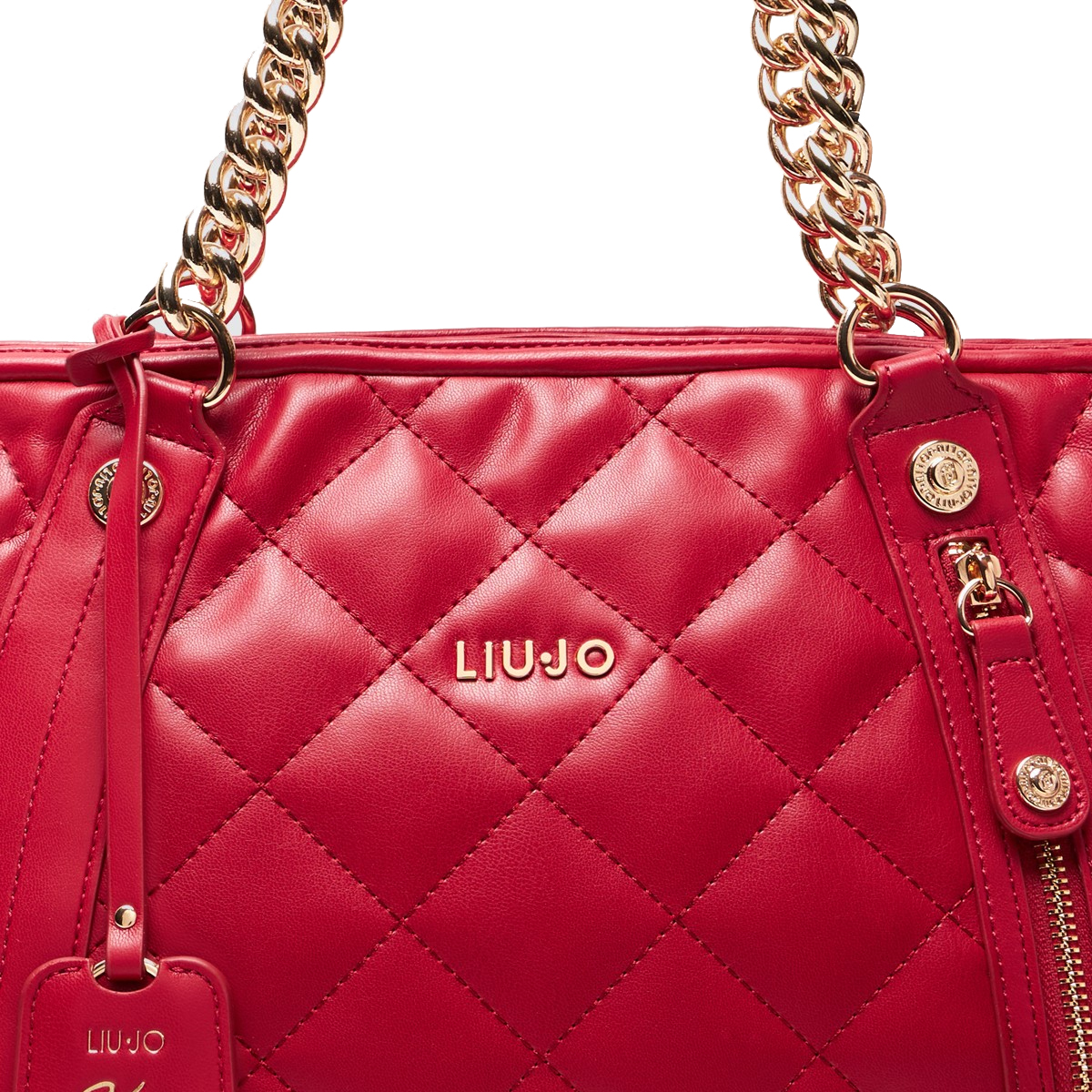 Liu Jo Borsa a mano trapuntata Rosso Pompeiano - 4 Liu Jo Borsa a mano trapuntata Rosso Pompeiano - 4