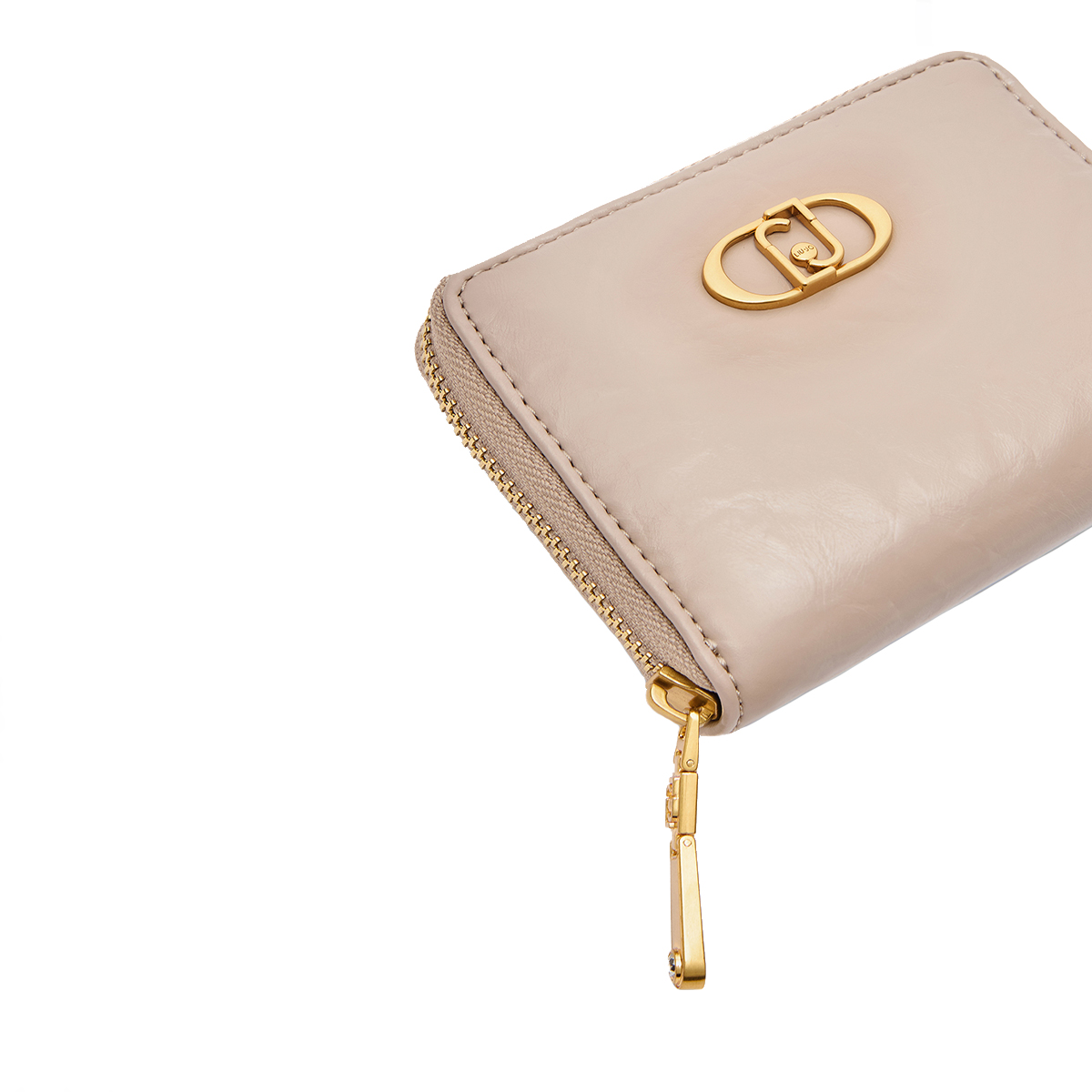 Liu Jo Portafoglio piccolo Zip Around con Logo Dark Sand - 3 Liu Jo Portafoglio piccolo Zip Around con Logo Dark Sand - 3