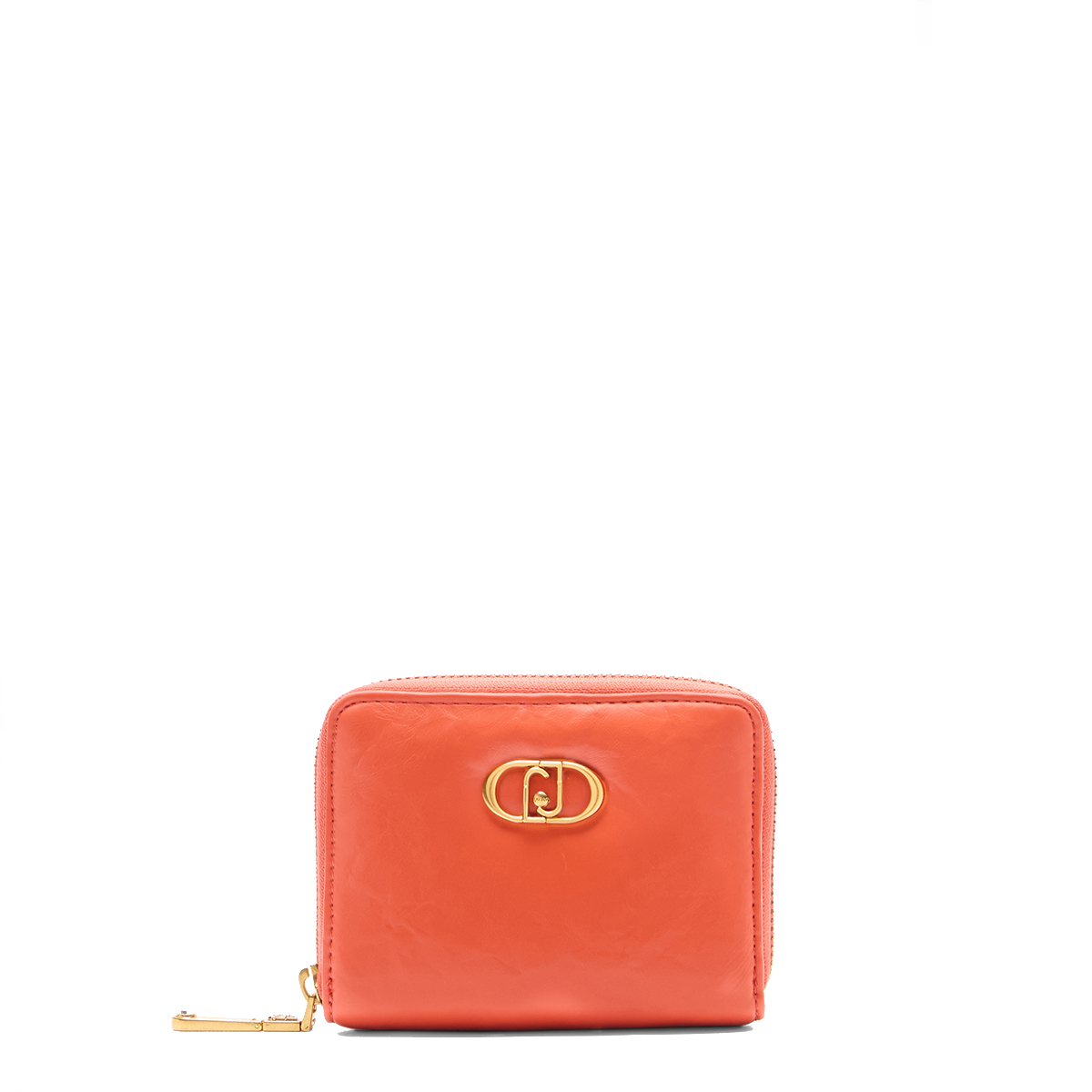 Liu Jo Portafoglio piccolo Zip Around con Logo Pumpkin - 1 Liu Jo Portafoglio piccolo Zip Around con Logo Pumpkin - 1