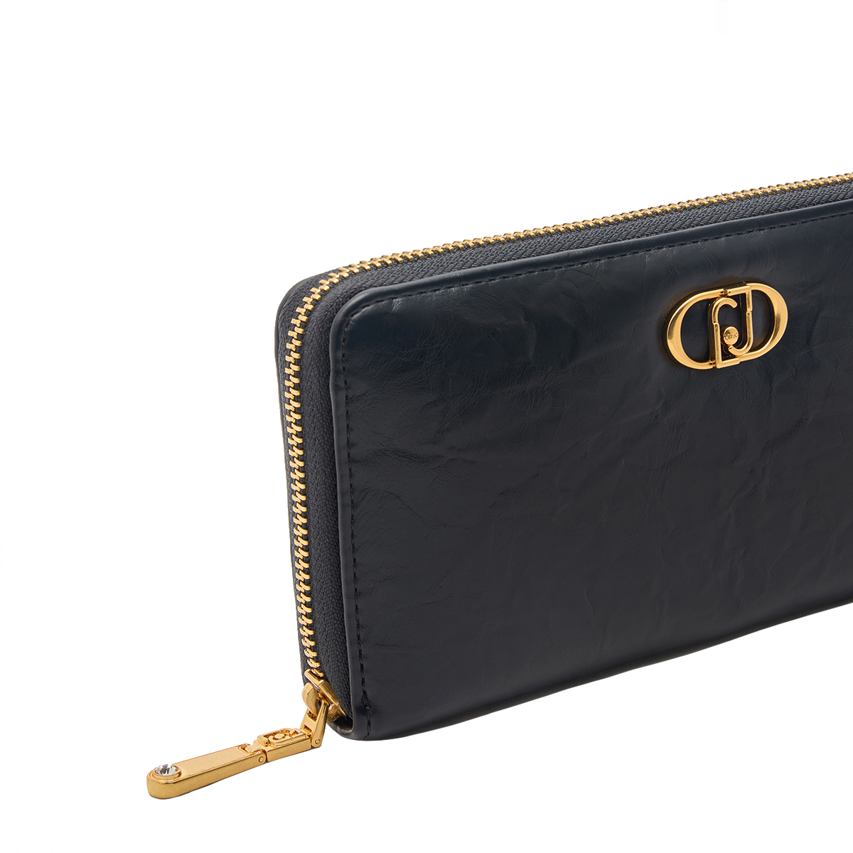 Liu Jo Portafoglio grande Zip Around con Logo Black - 3 Liu Jo Portafoglio grande Zip Around con Logo Black - 3