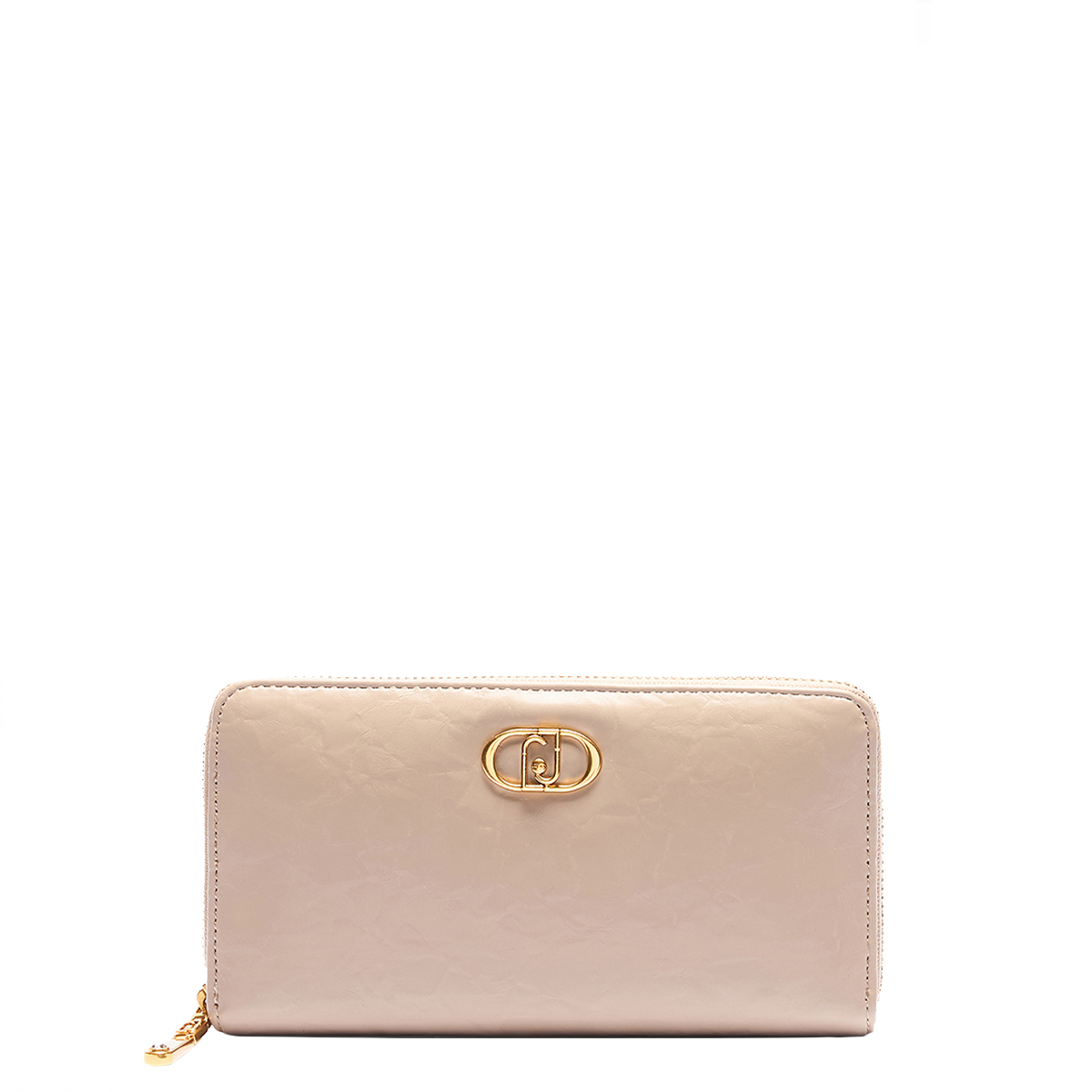 Liu Jo Portafoglio grande Zip Around con Logo Dark Sand - 1 Liu Jo Portafoglio grande Zip Around con Logo Dark Sand - 1