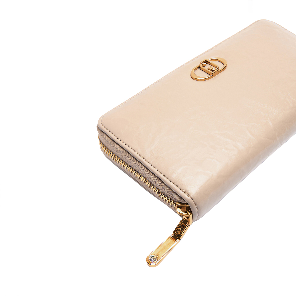 Liu Jo Portafoglio grande Zip Around con Logo Dark Sand - 3 Liu Jo Portafoglio grande Zip Around con Logo Dark Sand - 3