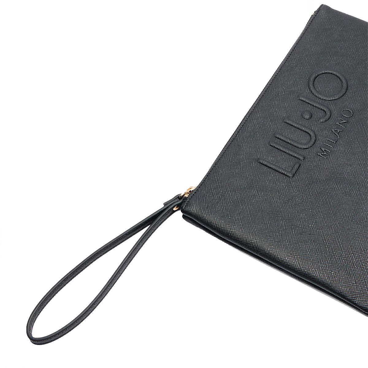 Liu Jo Pochette piatta con logo Black - 4 Liu Jo Pochette piatta con logo Black - 4