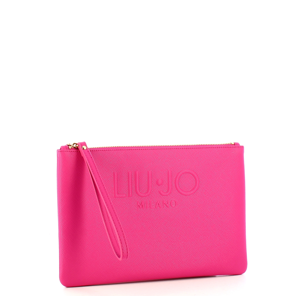 Liu Jo Pochette piatta con logo Dark Pink - 2 Liu Jo Pochette piatta con logo Dark Pink - 2