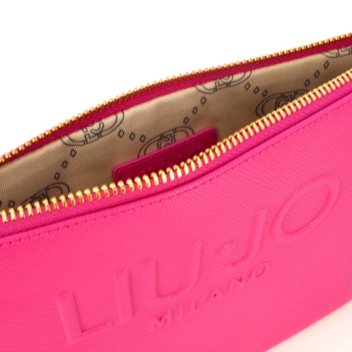 Liu Jo Pochette piatta con logo Dark Pink - 4 Liu Jo Pochette piatta con logo Dark Pink - 4