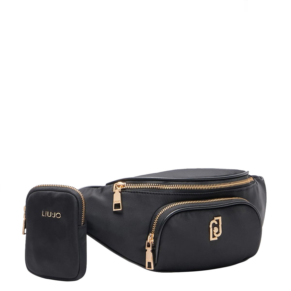 Liu Jo Marsupio in Nylon con Logo Black - 2 Liu Jo Marsupio in Nylon con Logo Black - 2