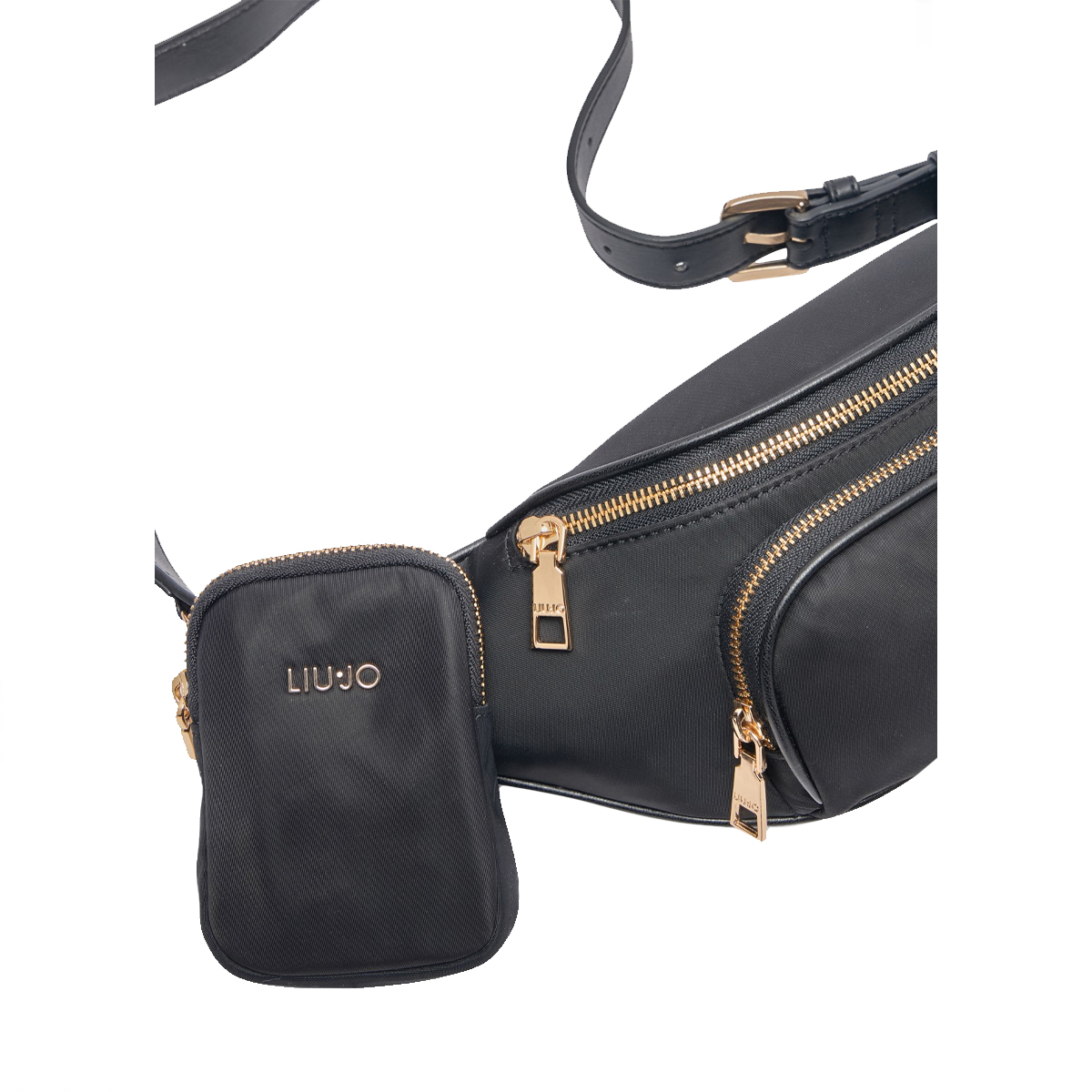 Liu Jo Marsupio in Nylon con Logo Black - 5 Liu Jo Marsupio in Nylon con Logo Black - 5