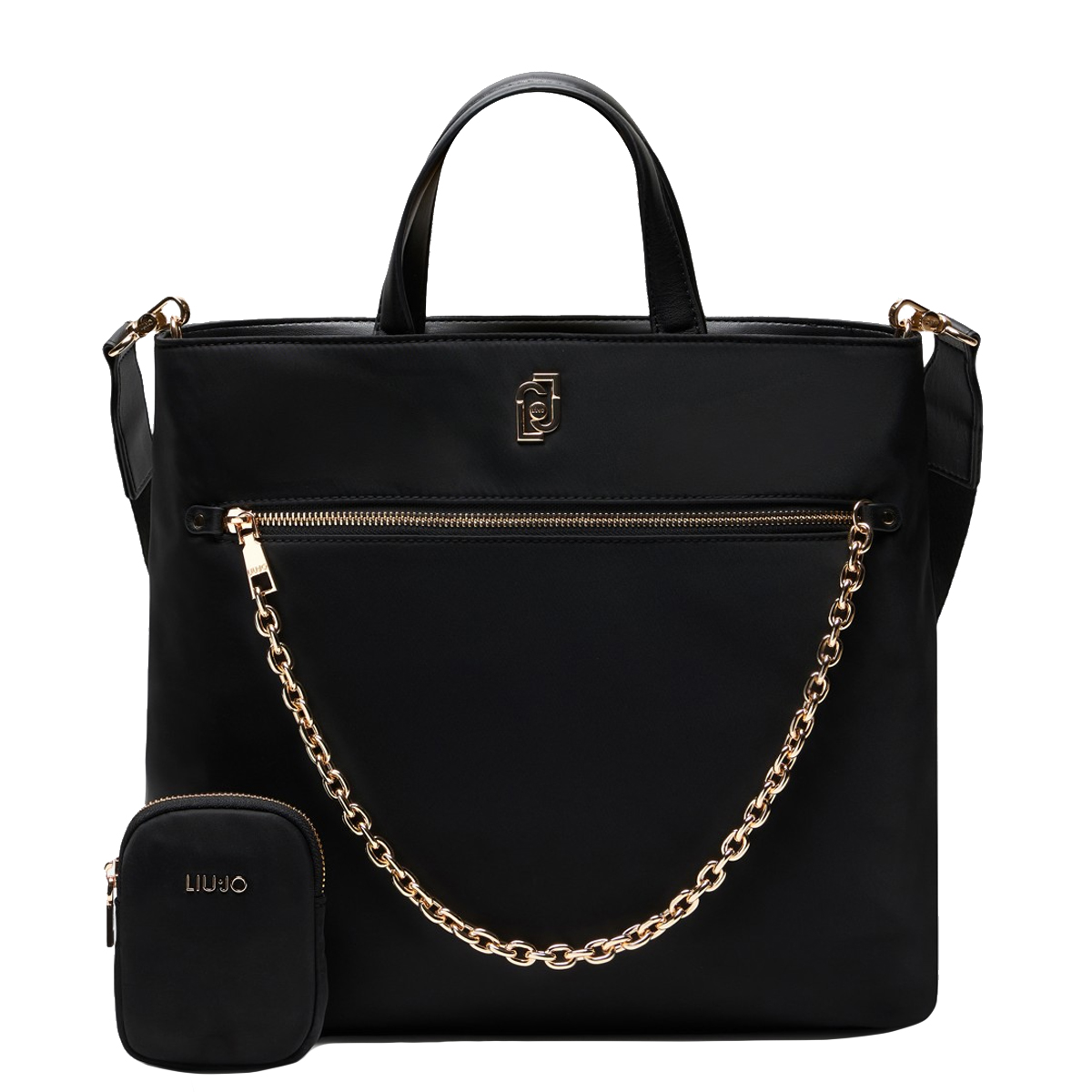 Liu Jo Shopping bag in nylon Black - 1 Liu Jo Shopping bag in nylon Black - 1