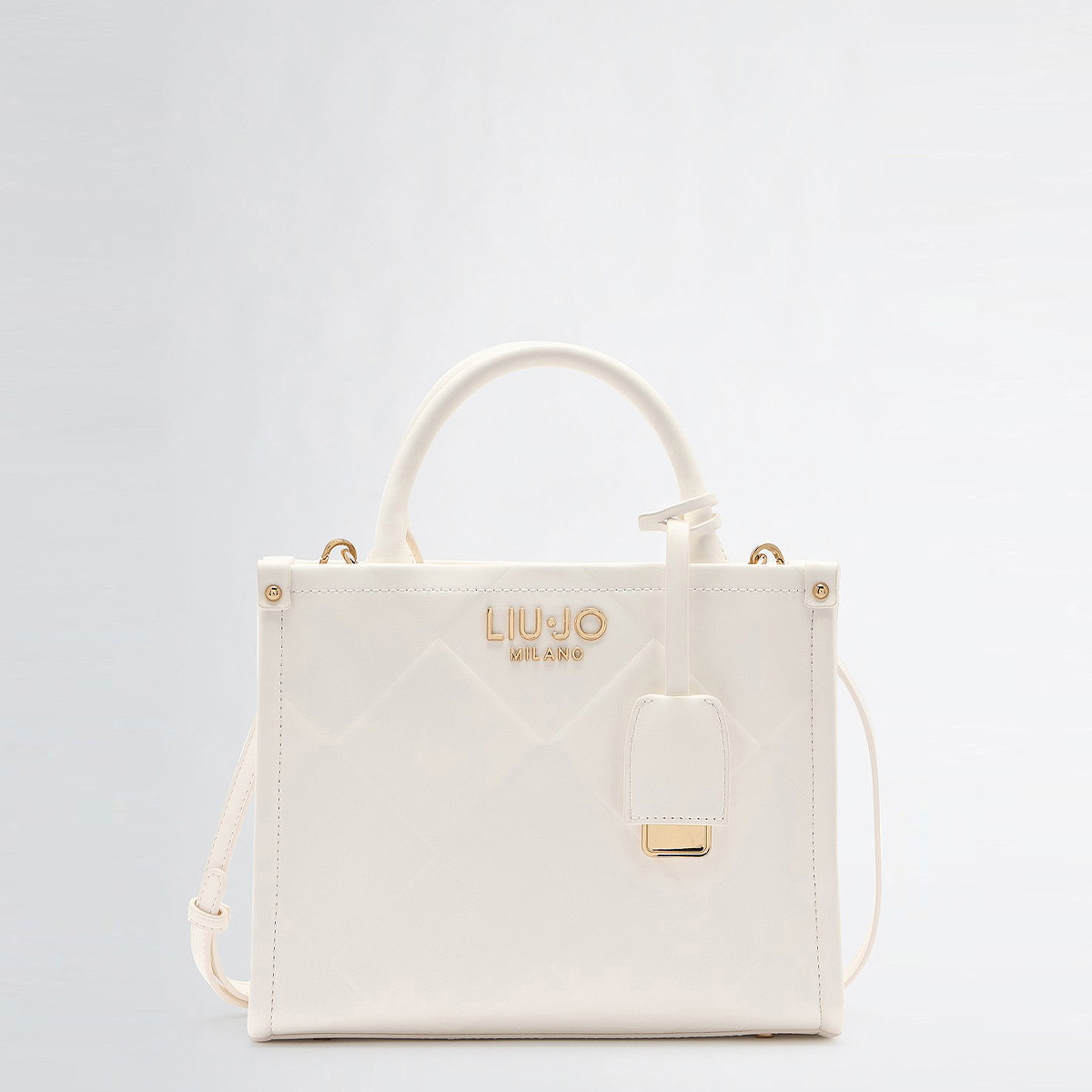 Liu Jo Shopping bag piccola Off White - 1 Liu Jo Shopping bag piccola Off White - 1
