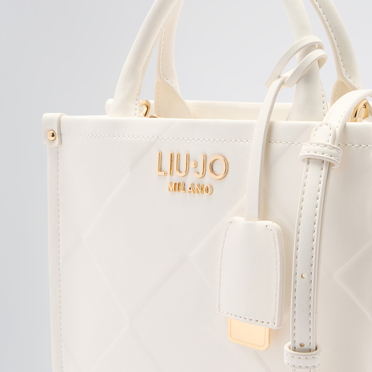 Liu Jo Shopping bag piccola Off White - 6 Liu Jo Shopping bag piccola Off White - 6