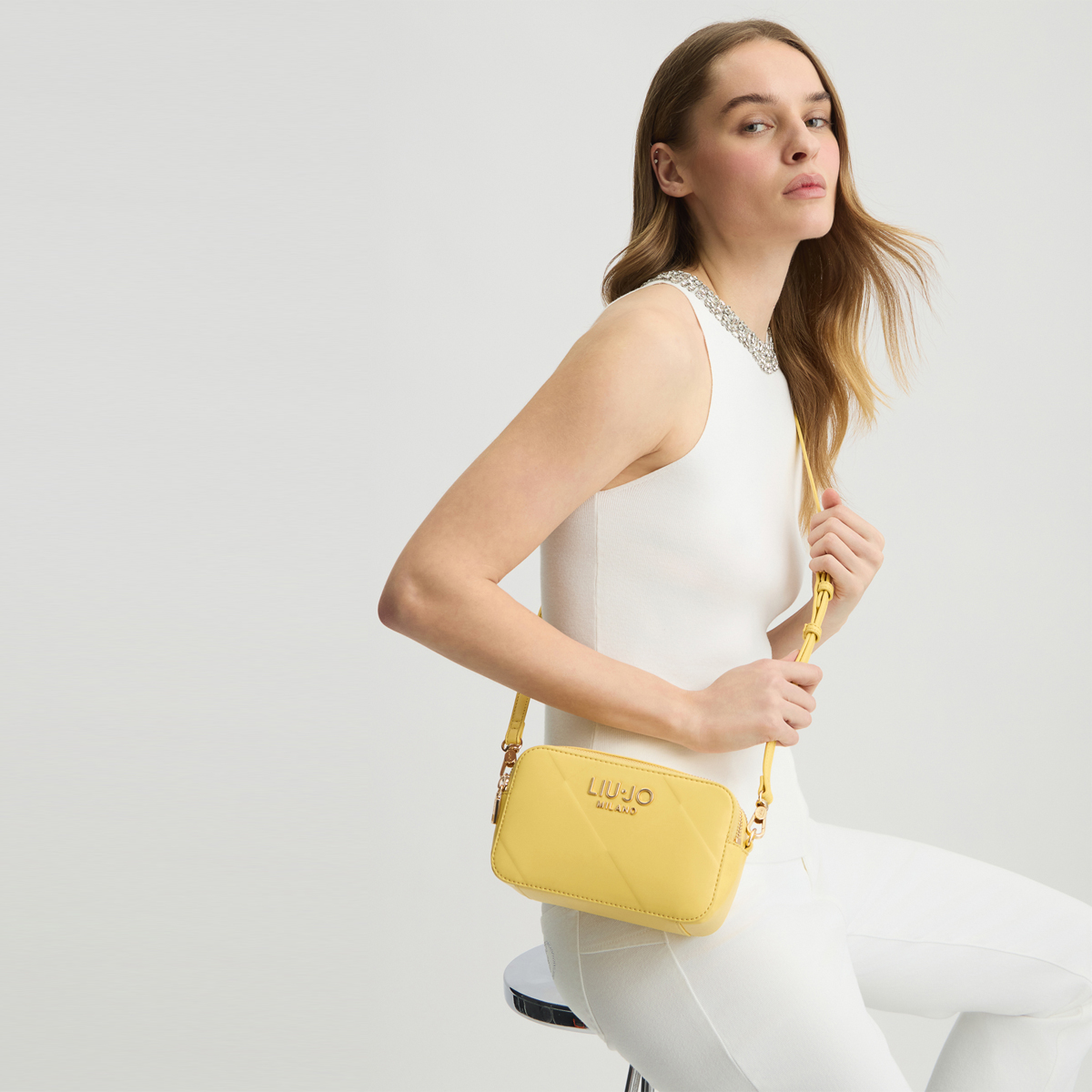 Liu Jo Camera bag small Cream Gold - 2 Liu Jo Camera bag small Cream Gold - 2