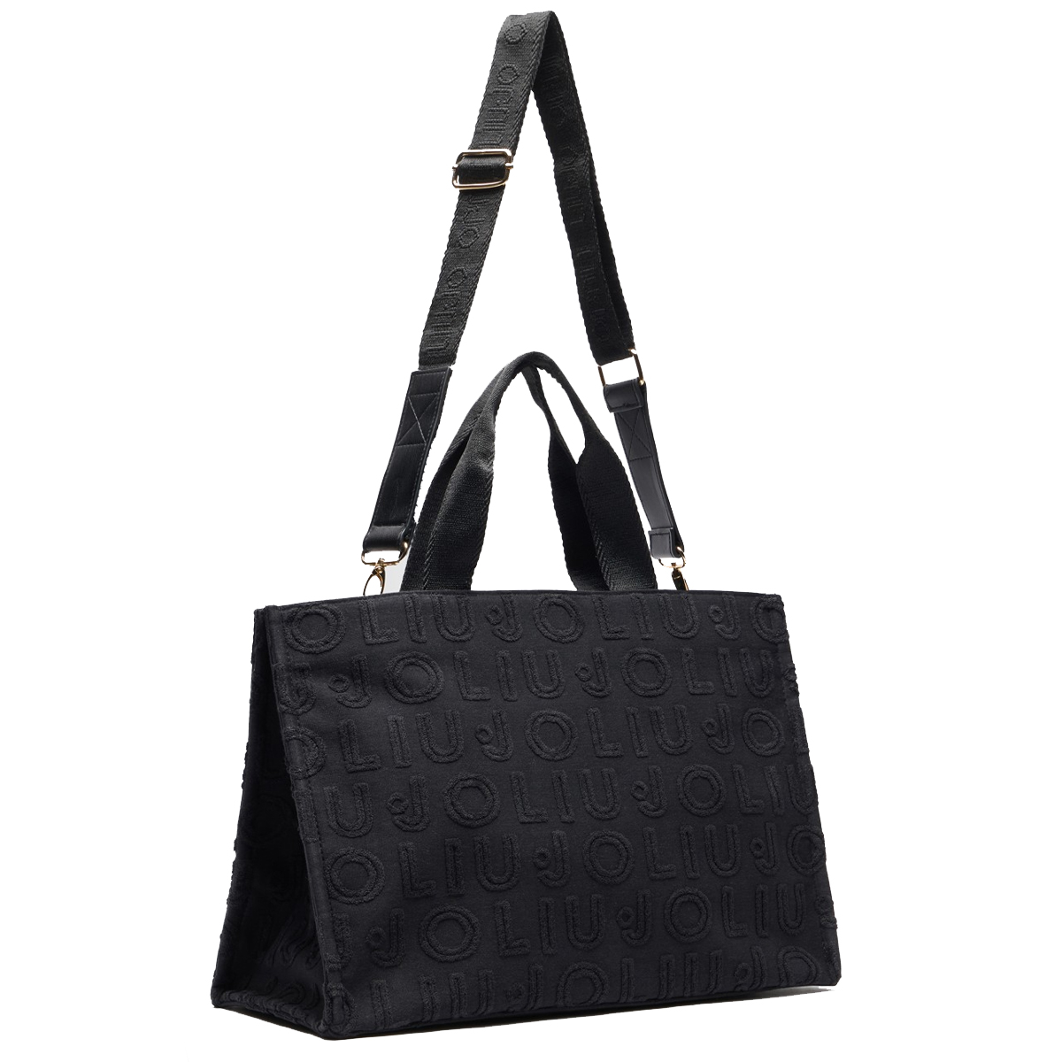 Liu Jo Tote Bag Jacquard Black - 4 Liu Jo Tote Bag Jacquard Black - 4