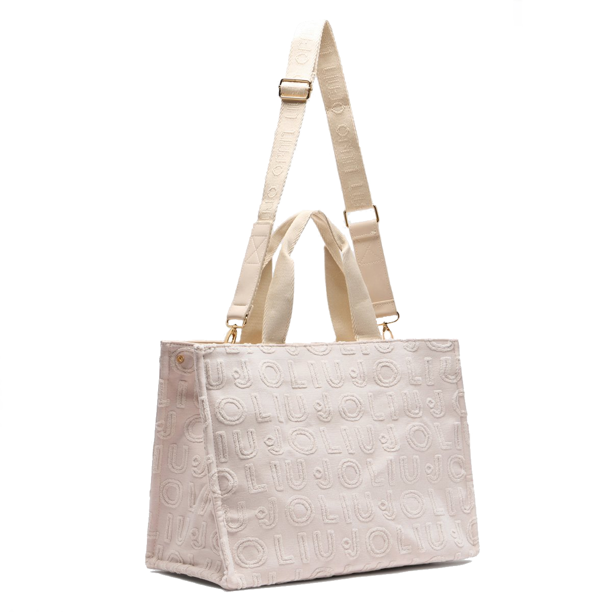 Liu Jo Tote Bag Jacquard True Champagne - 4 Liu Jo Tote Bag Jacquard True Champagne - 4