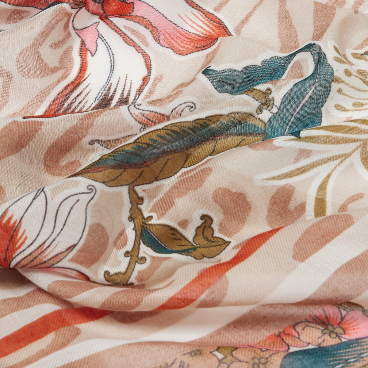 Liu Jo Foulard stamp floreale Naturale - 5 Liu Jo Foulard stamp floreale Naturale - 5