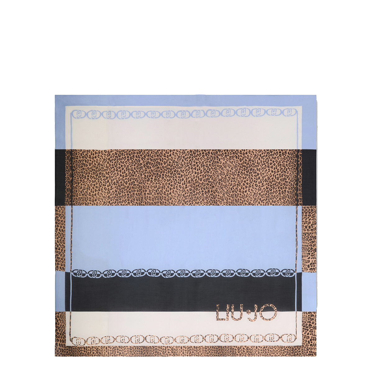 Liu Jo Foulard animalier Denim - 2 Liu Jo Foulard animalier Denim - 2