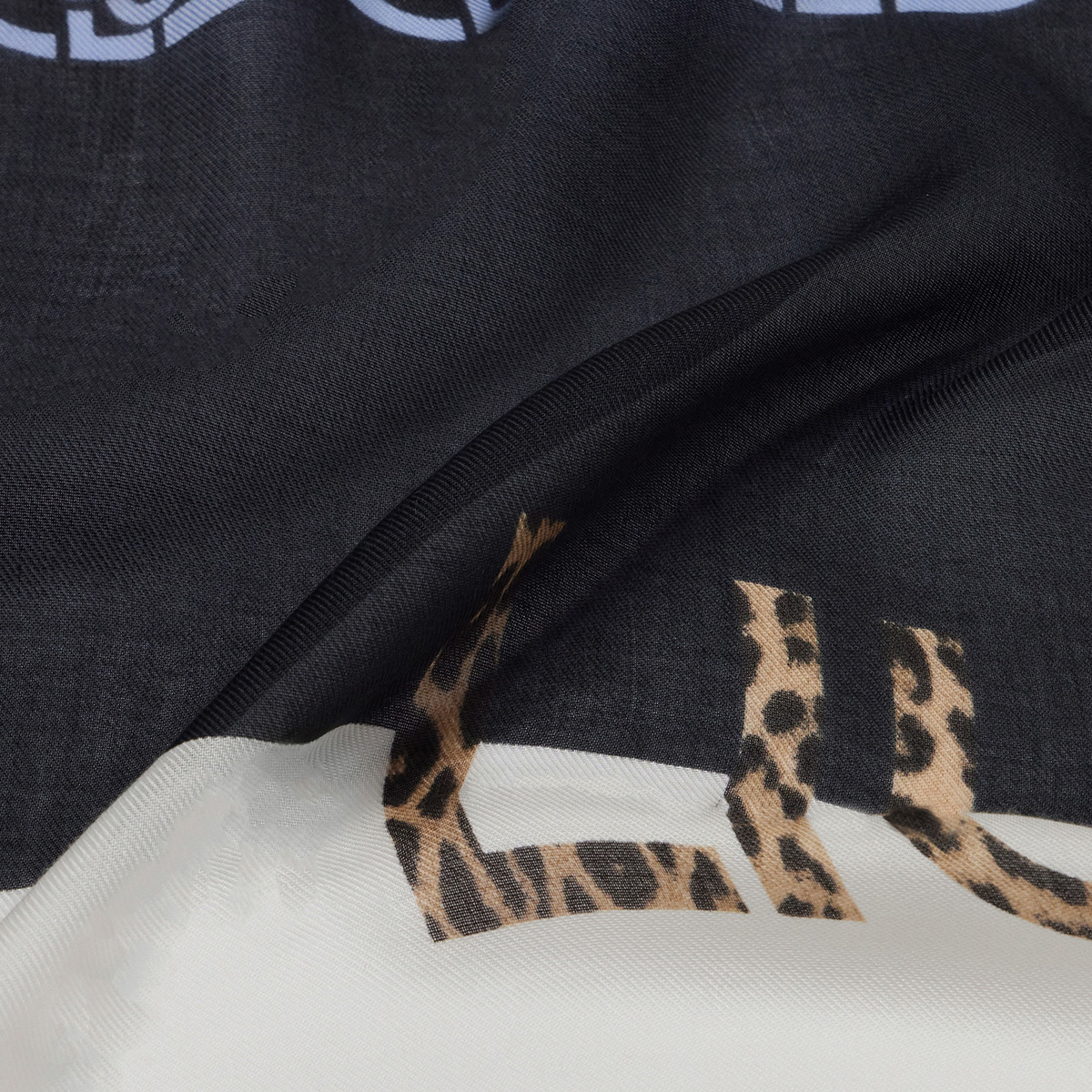 Liu Jo Foulard animalier Denim - 3 Liu Jo Foulard animalier Denim - 3