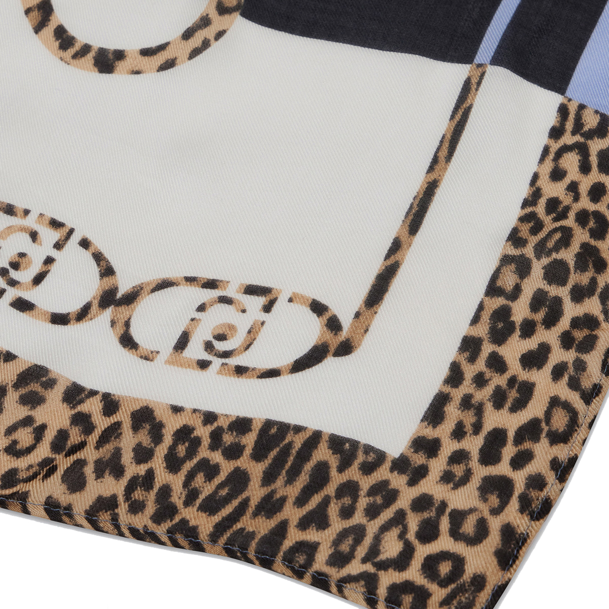Liu Jo Foulard animalier Denim - 4 Liu Jo Foulard animalier Denim - 4