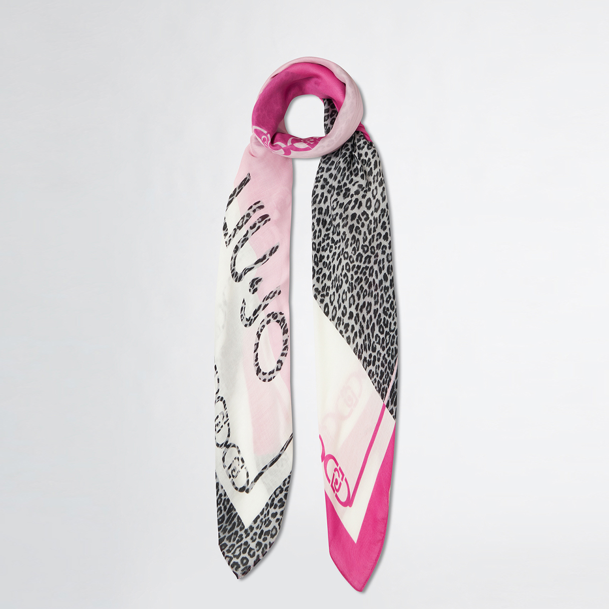 Liu Jo Foulard animalier Pink Berry - 1 Liu Jo Foulard animalier Pink Berry - 1