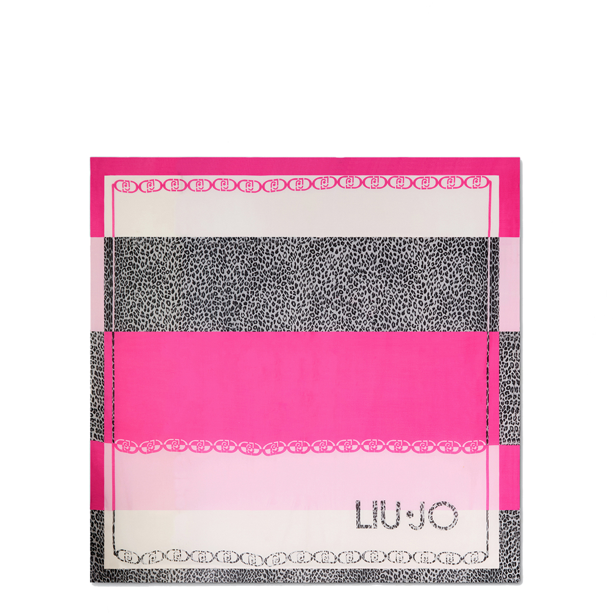 Liu Jo Foulard animalier Pink Berry - 2 Liu Jo Foulard animalier Pink Berry - 2