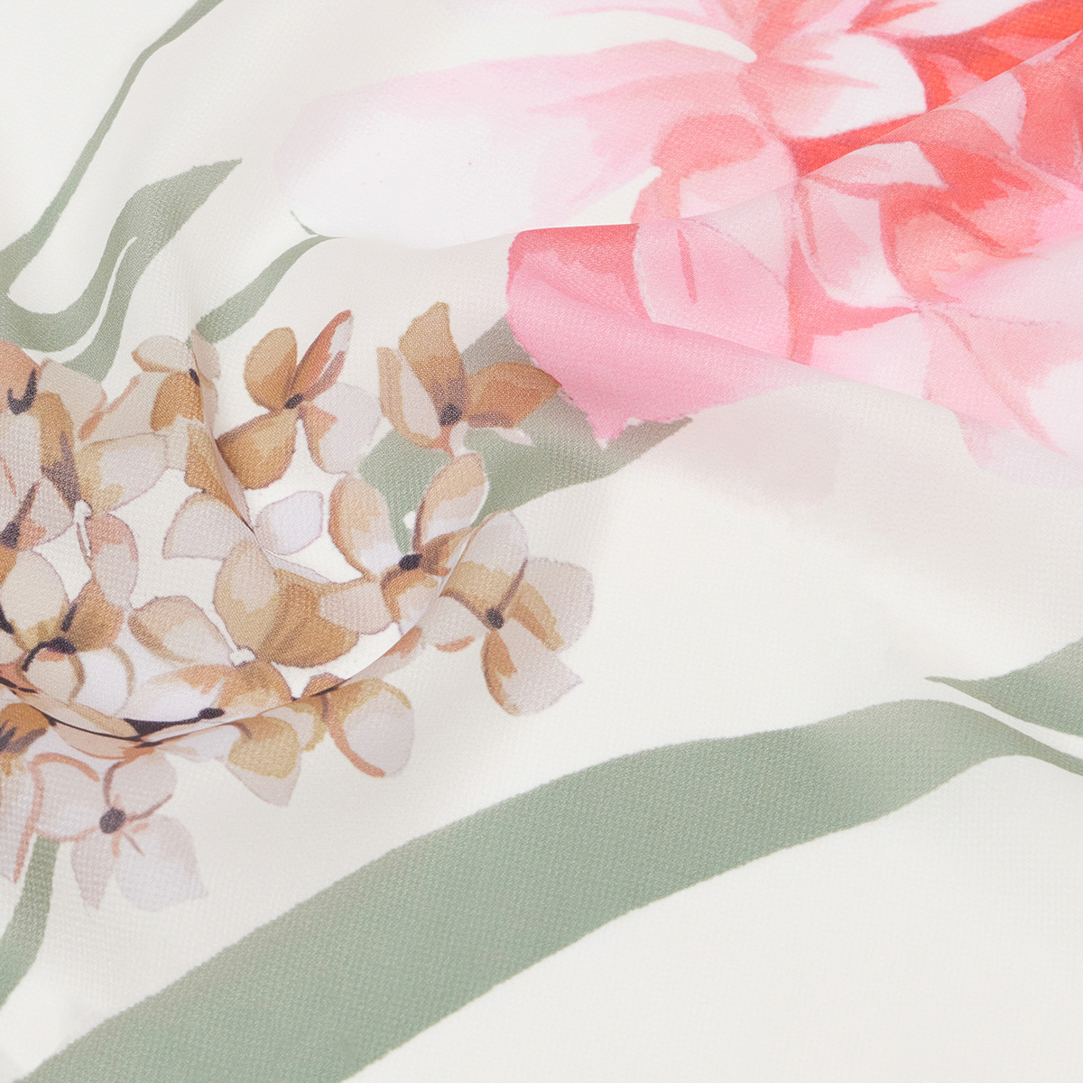 Liu Jo Foulard floreale Cloudy Coral - 4 Liu Jo Foulard floreale Cloudy Coral - 4