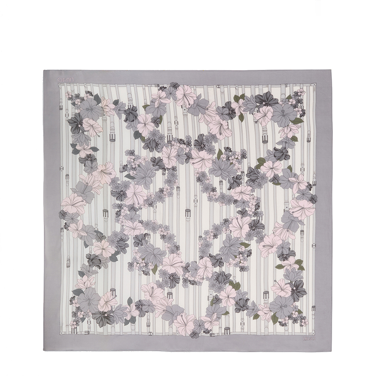 Liu Jo Foulard con stampa floreale Black - 3 Liu Jo Foulard con stampa floreale Black - 3