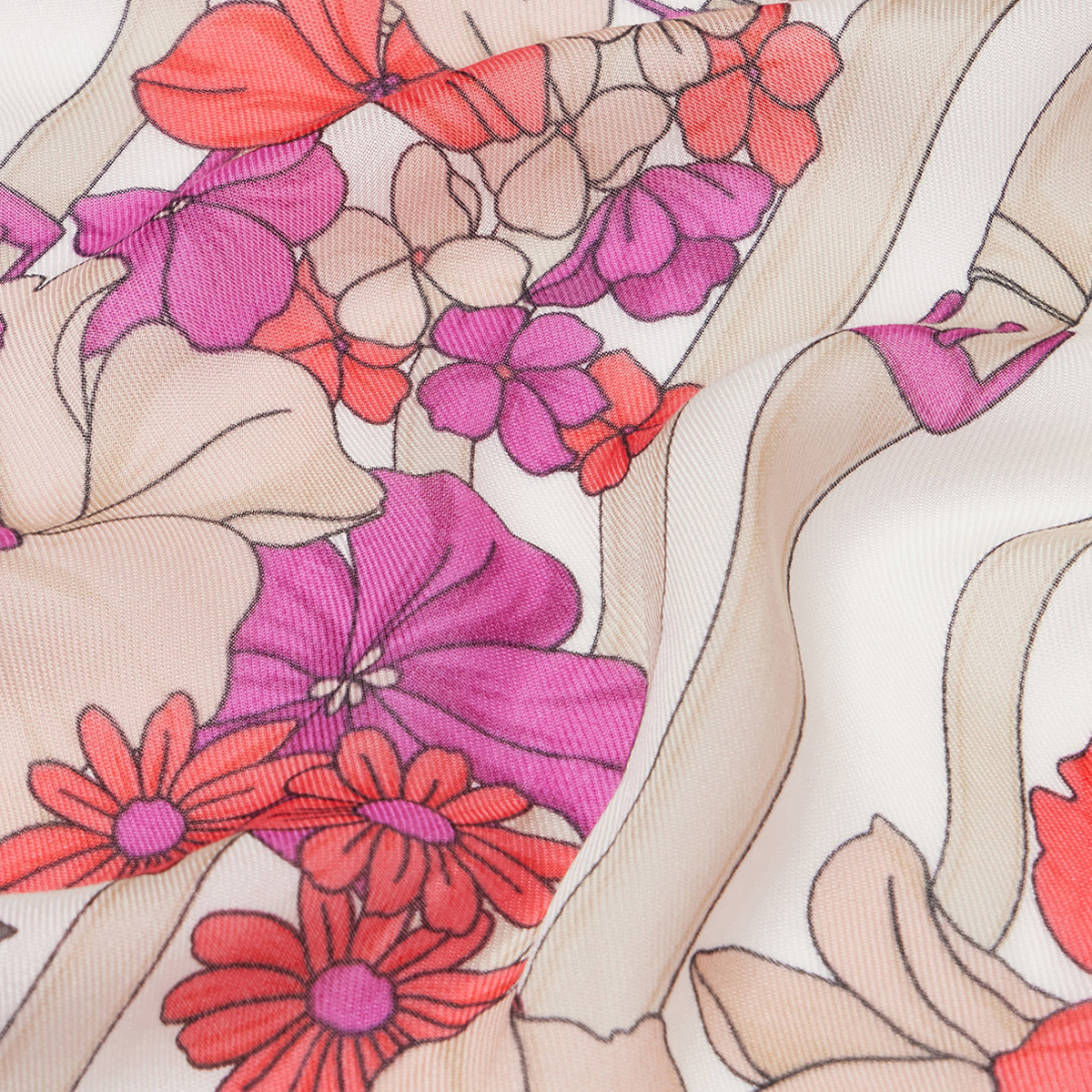 Liu Jo Foulard con stampa floreale Glam Juice - 5 Liu Jo Foulard con stampa floreale Glam Juice - 5