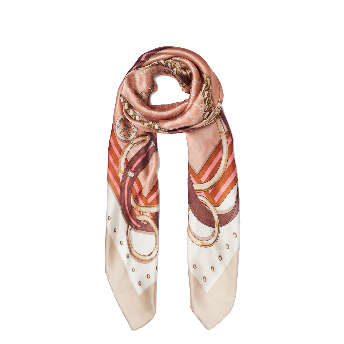 Liu Jo Foulard a righe Naturale - 1 Liu Jo Foulard a righe Naturale - 1