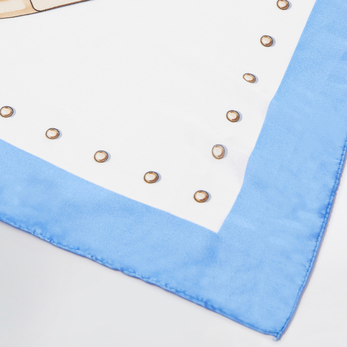 Liu Jo Foulard a righe Blu Bonnet - 4 Liu Jo Foulard a righe Blu Bonnet - 4