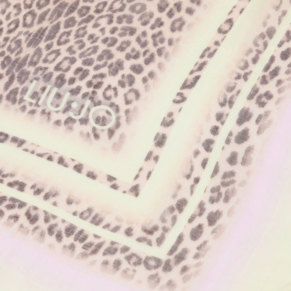 Liu Jo Foulard con stampa animalier Pale Yellow - 4 Liu Jo Foulard con stampa animalier Pale Yellow - 4