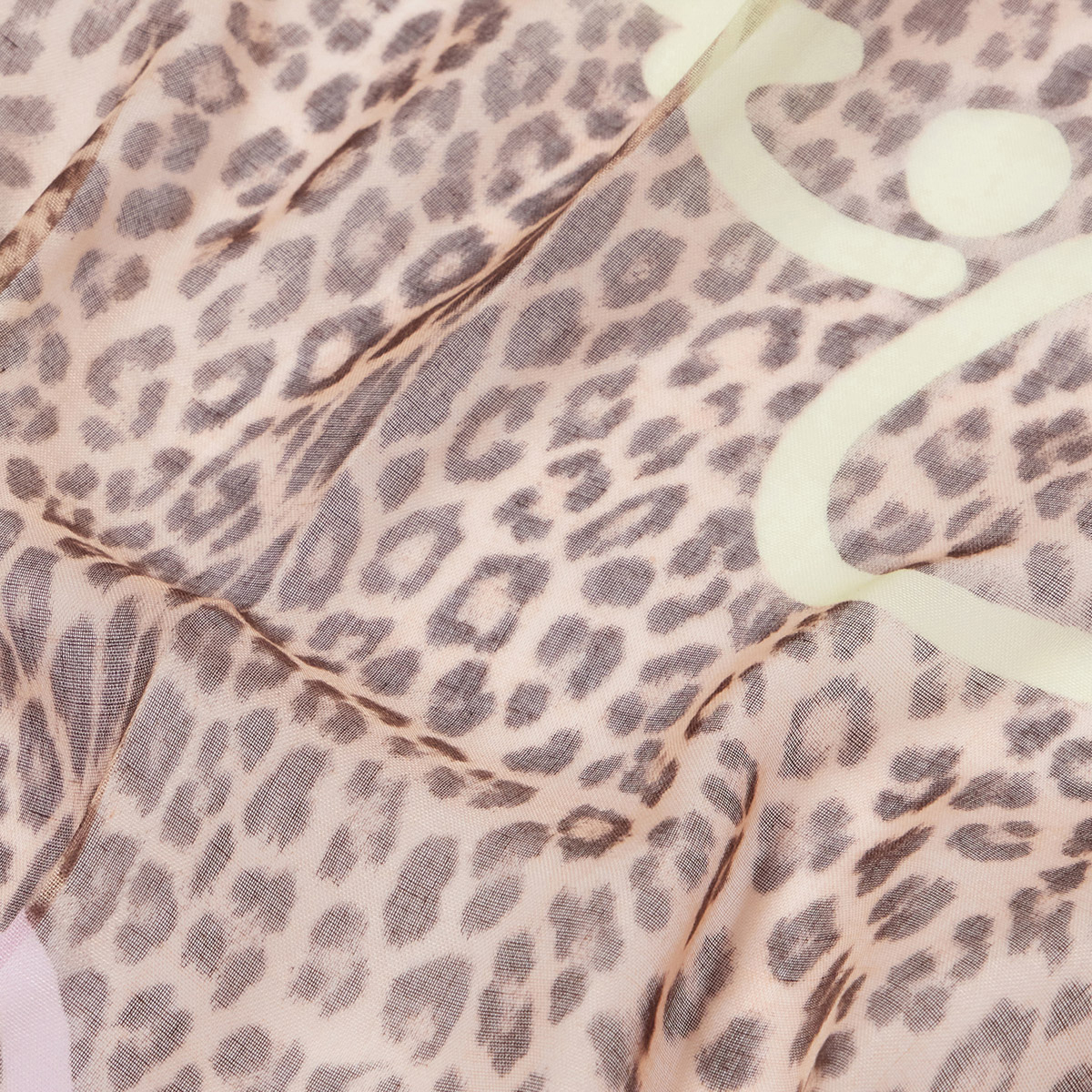 Liu Jo Foulard con stampa animalier Pale Yellow - 5 Liu Jo Foulard con stampa animalier Pale Yellow - 5