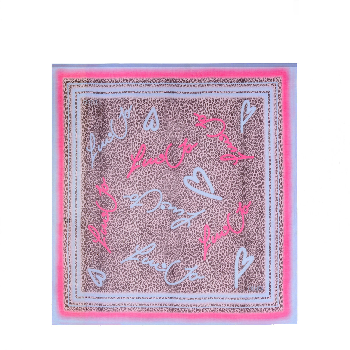 Liu Jo Foulard con stampa animalier Dark Pink - 3 Liu Jo Foulard con stampa animalier Dark Pink - 3