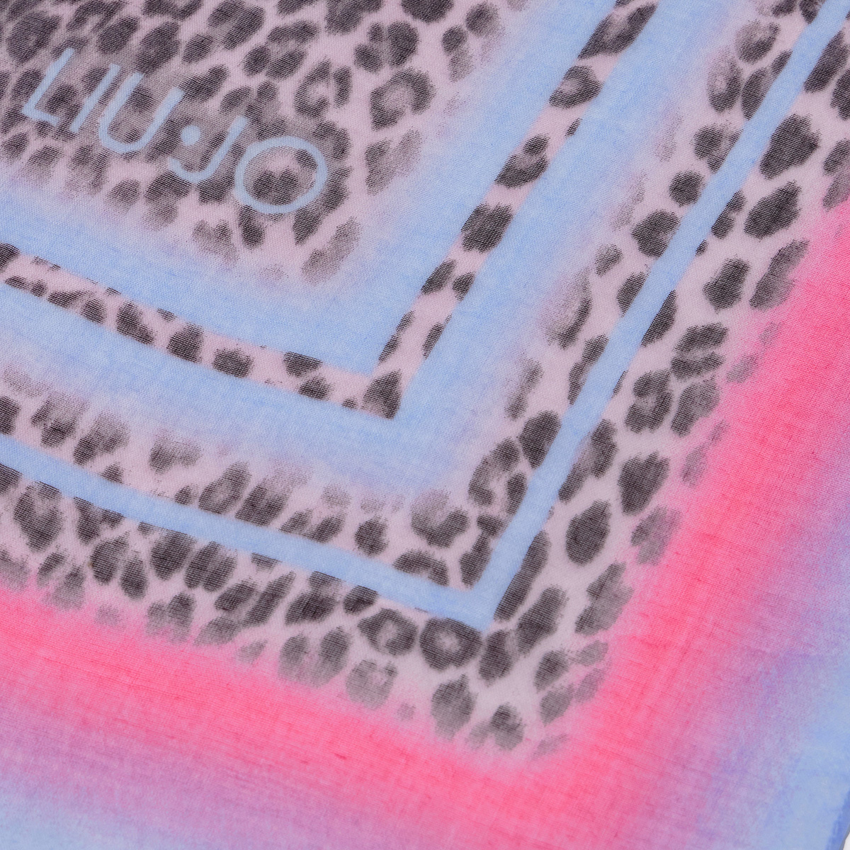 Liu Jo Foulard con stampa animalier Dark Pink - 5 Liu Jo Foulard con stampa animalier Dark Pink - 5