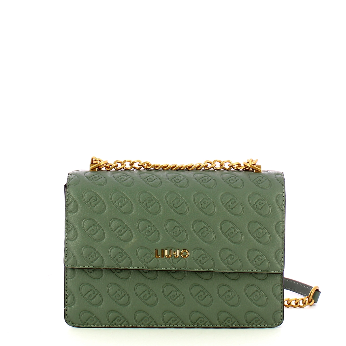 Liu Jo Borsa a tracolla logo Dark Jade - 1 Liu Jo Borsa a tracolla logo Dark Jade - 1