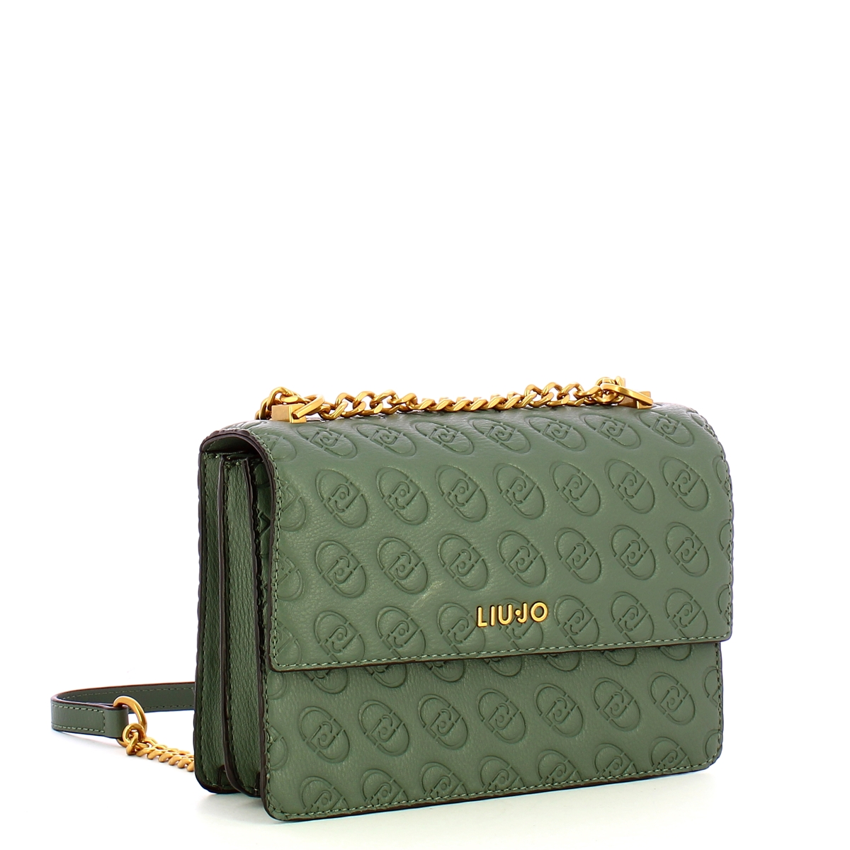 Liu Jo Borsa a tracolla logo Dark Jade - 2 Liu Jo Borsa a tracolla logo Dark Jade - 2