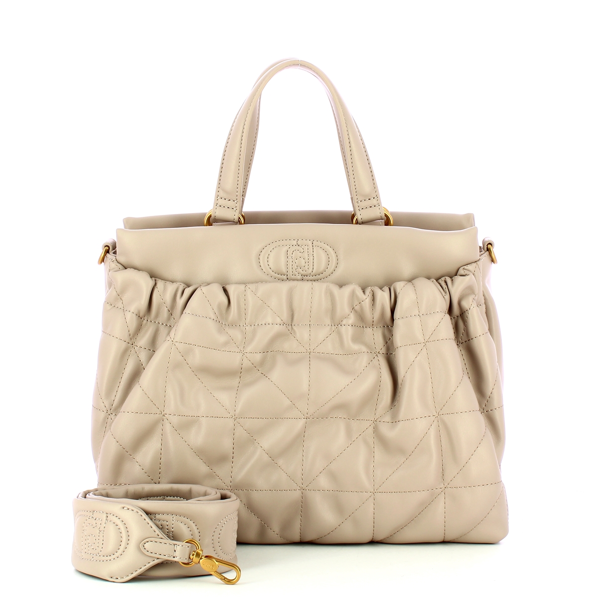 Liu Jo Borsa a mano Shopping Tortora Chiaro - 4 Liu Jo Borsa a mano Shopping Tortora Chiaro - 4