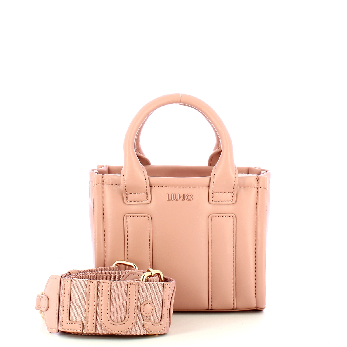 Liu Jo Mini shopping bag Cameo Rose - 4 Liu Jo Mini shopping bag Cameo Rose - 4