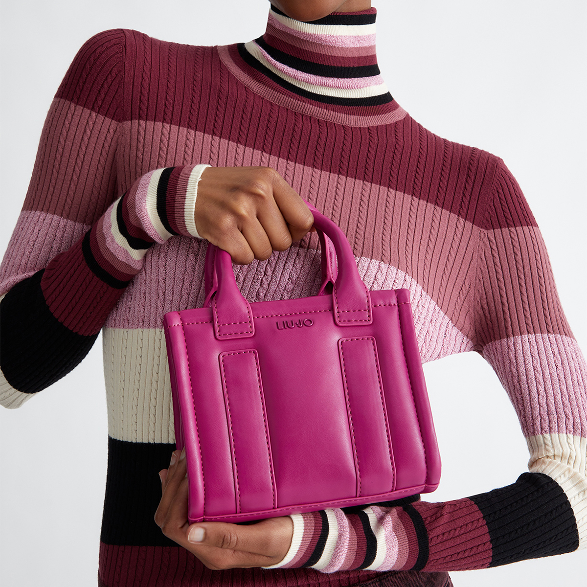 Liu Jo Mini shopping bag Fucsia - 2 Liu Jo Mini shopping bag Fucsia - 2